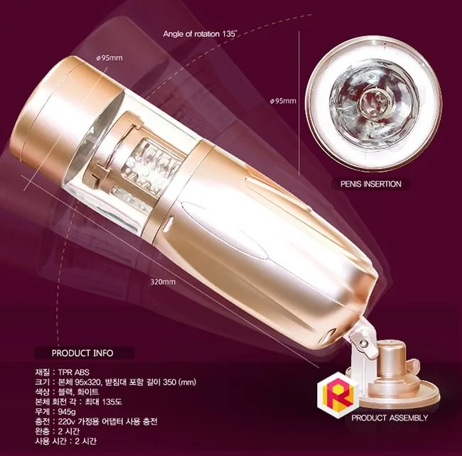 SHP141 Automatic Suction Vagina Masturbator with Realistic — Product Specifications & Benefits