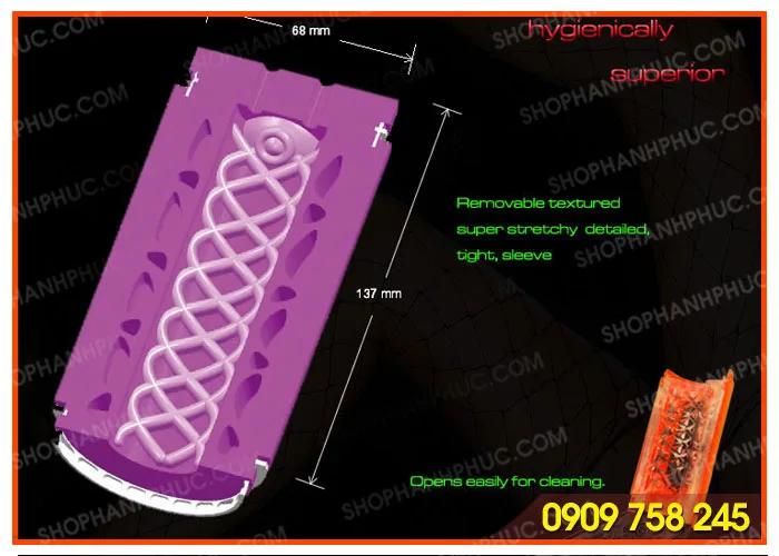 Youcup Premium Triple Head Masturbator Ultimate Pleasure — Ergonomic and User-Friendly Design