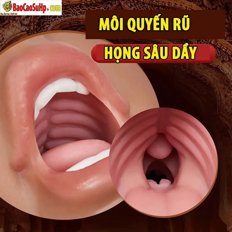 Coc Blowjob Dual-Head 5D Realistic Male Masturbator 700g — hình 3