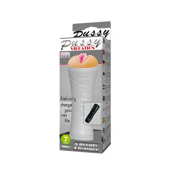 Vibration Silicone Male Masturbator 7 Modes Quiet Powerful — hình 2