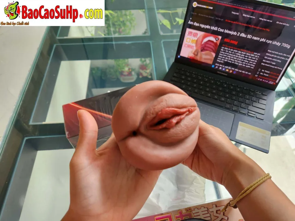 Coc Blowjob Dual-Head 5D Realistic Male Masturbator 700g — hình 6