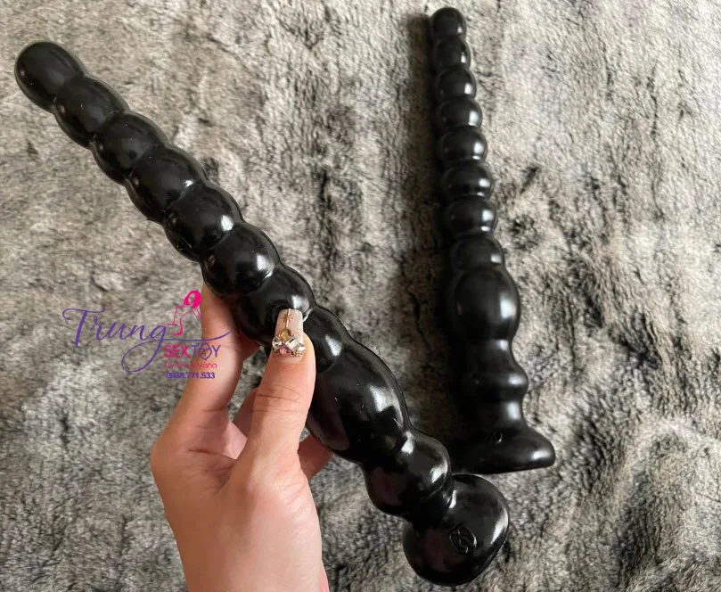 Anal Balls Long Silicone Smooth Prostate Pleasure Stimulator — Premium Material and Size Options