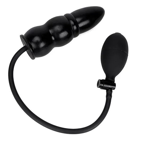 Inflatable Anal Plug Pump Silicone Safe Comfort — Innovative Inflatable Mechanism for Personalized Comfort