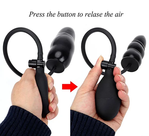 Inflatable Anal Plug Pump Silicone Safe Comfort — Precise Specifications for Your Needs