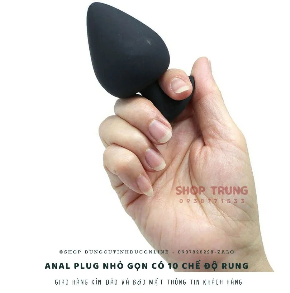 Compact anal plug with 10 vibration modes medical silicone — Perfect for Diverse Experiences and Partners