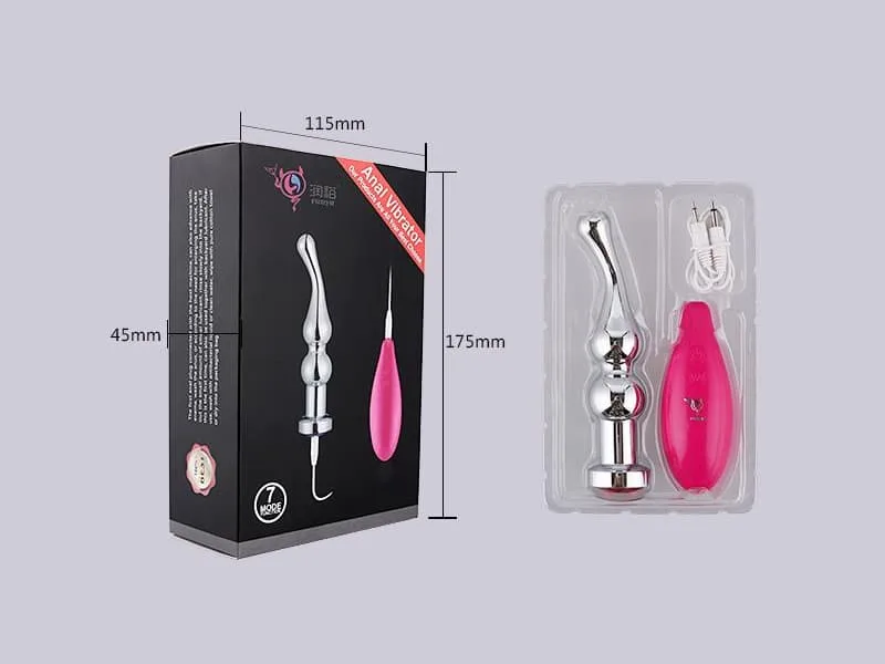 Analu Innovative Anal Vibrator Sleek Design SHP1054 — Originating from Hong Kong Mainland, this exquisite device