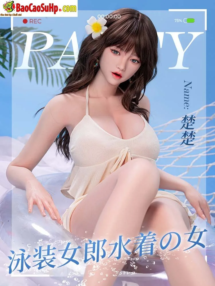 Nefertari Vivi Sexy Silicone Doll Lifelike 159cm — hình 2
