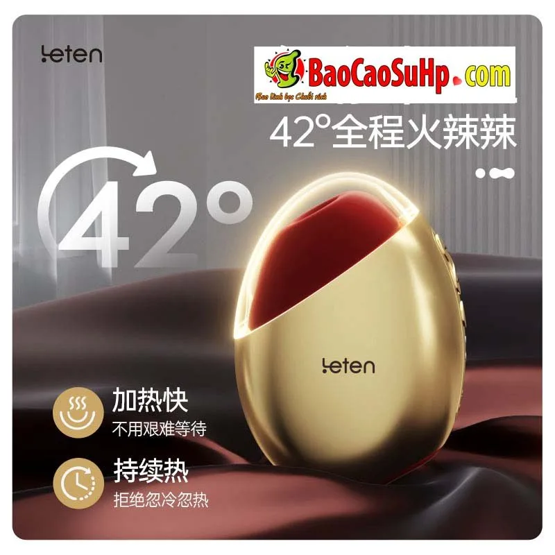 Leten Lei Mimi Gold High-end Suction Vibrator Luxury Design — Exceptional Features of Leten Lei Mimi Gold