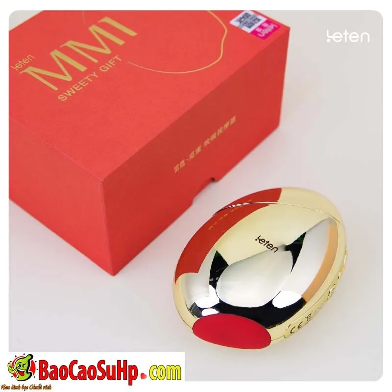 Leten Lei Mimi Gold High-end Suction Vibrator Luxury Design — hình 7