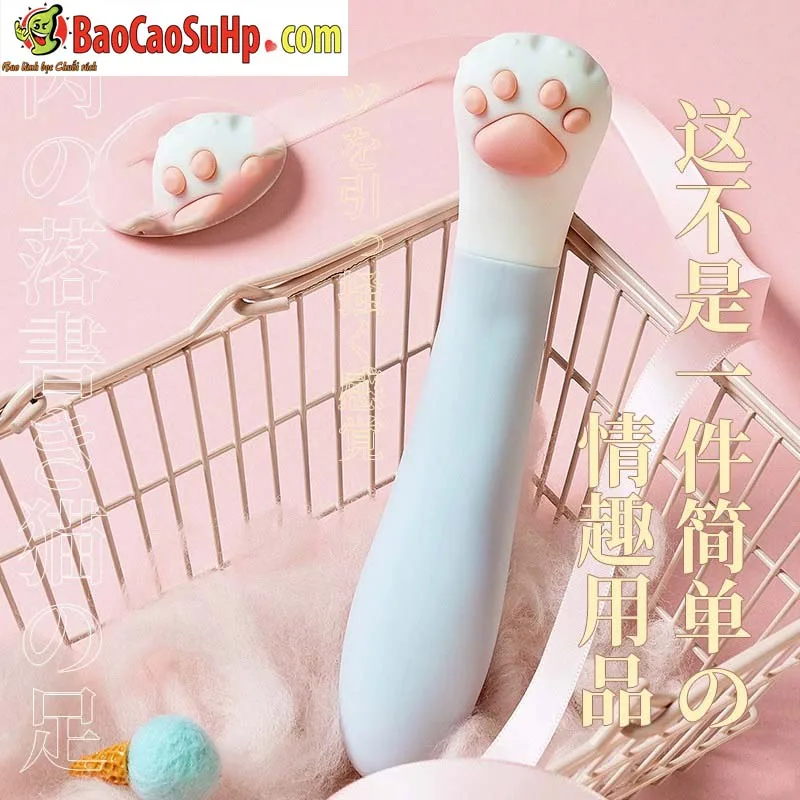 Kimijima Ai Cat Claw Dual Head Vibrator Soft Touch — hình 4
