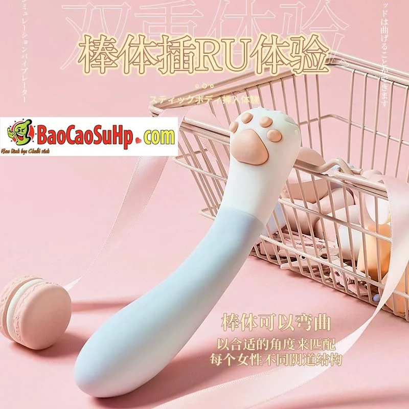 Kimijima Ai Cat Claw Dual Head Vibrator Soft Touch — Intuitive and Safe Experience