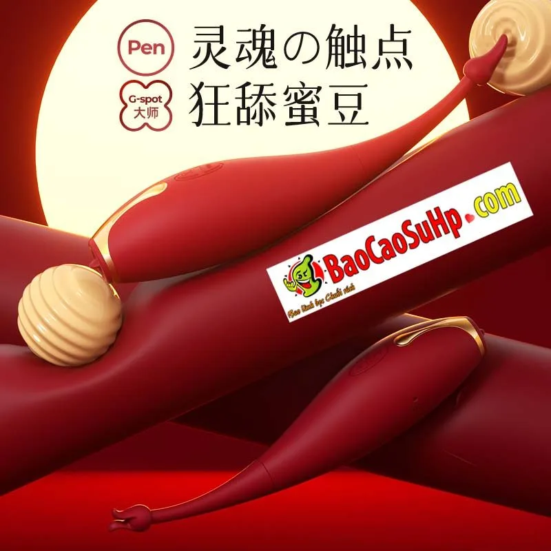 Mystery of the Goddess 2in1 Tongue & Vibrator Massager — hình 3