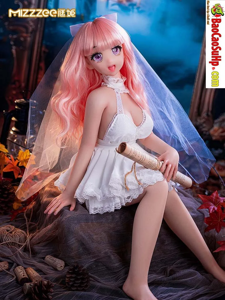 Anime Bianca 88cm Silicone Cute Bride Realistic Sex Doll — hình 4