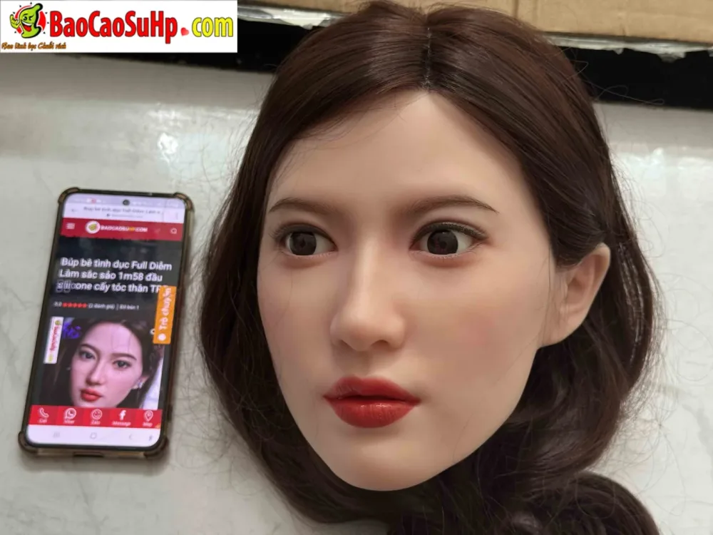 Full Diem Lam 1.58m Silicone Hair Implant TPE Realistic Sex — hình 7