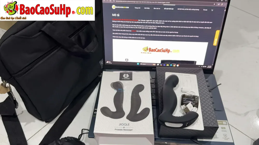 Shande Jiggle-RCT 2in1 Prostate Anal Massager Stimulator — hình 8