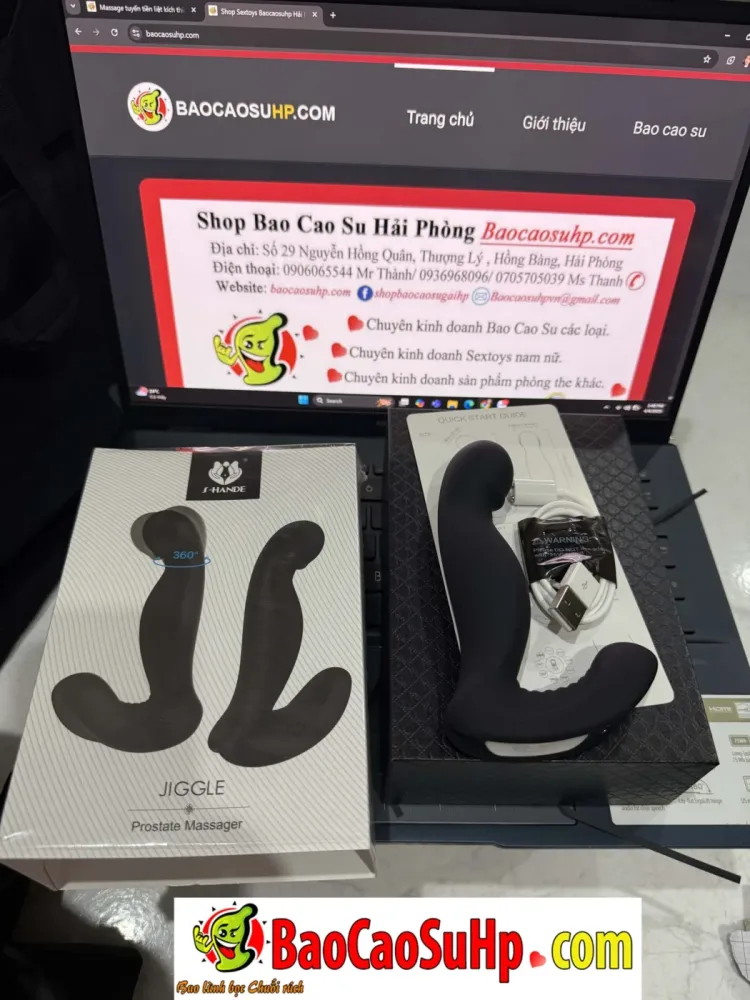 Shande Jiggle-RCT 2in1 Prostate Anal Massager Stimulator — hình 7