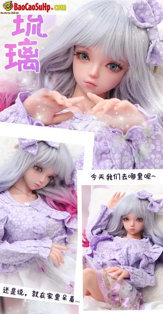 Anime Style Nhã Lâm 80cm Purple Dress Full Body Sex Doll — Detailed Product Specifications