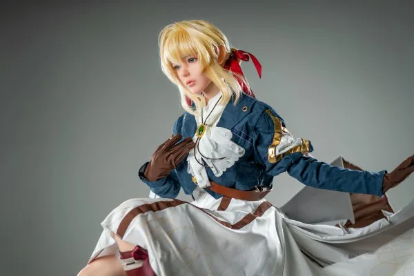 Game Lady Anime Violet Evergarden Japanese Realistic Doll — hình 2