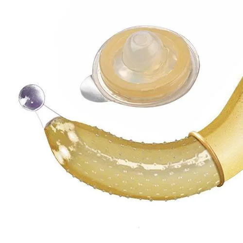 Textured Condom with Large Beads for Unique Sensation 2 pcs — Ultra-Thin Design for Maximum Sensitivity