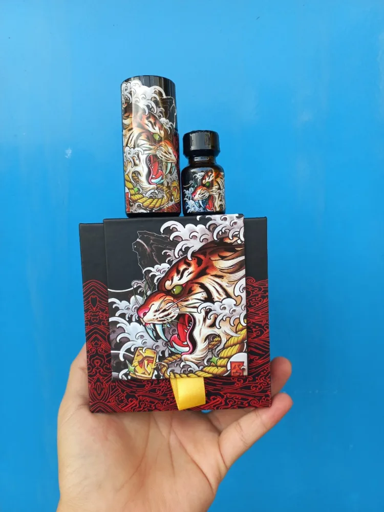 Popper Tiger 40ml Official Stimulant for Men 2021 Version — With a generous 40ml bottle plus an additional 10ml mini