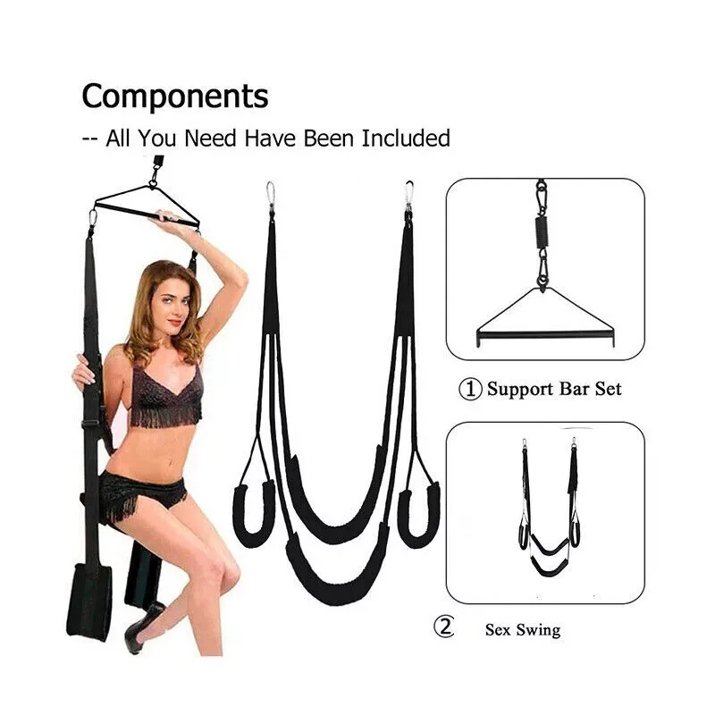Wall Hanging Bondage Restraint Rope Adult Bedroom Fun Toy — Versatile & Easy to Use