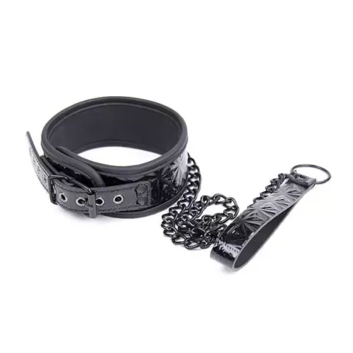 BDSM Collar Chain Ring Sexy Bondage Foreplay Gear — Unleash New Sensations and Exciting Possibilities
