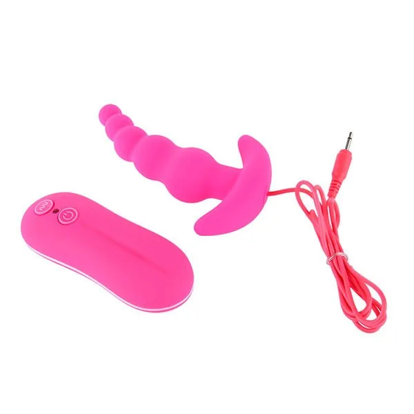 Beads Style 10 Mode Prostate Massager Anal Vibrating Toy — Premium Materials for Safety and Comfort