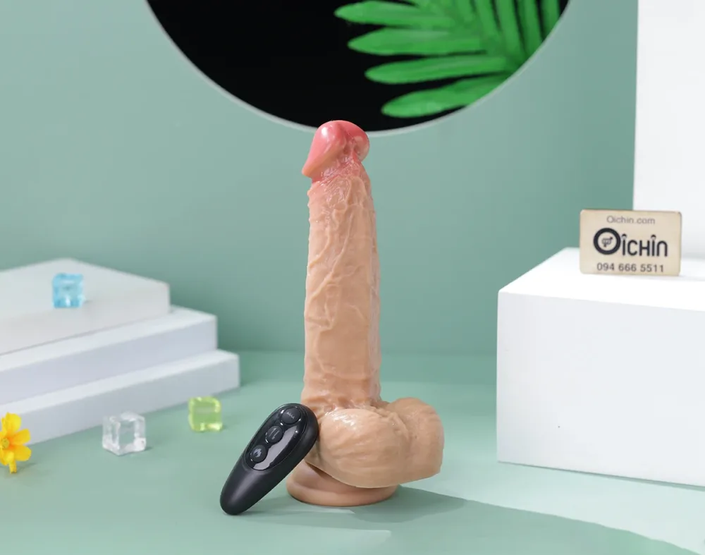 APOLO-B Remote Control Rotating Heating Wall-Mounted Dildo — Lifelike Design for Authentic Sensation