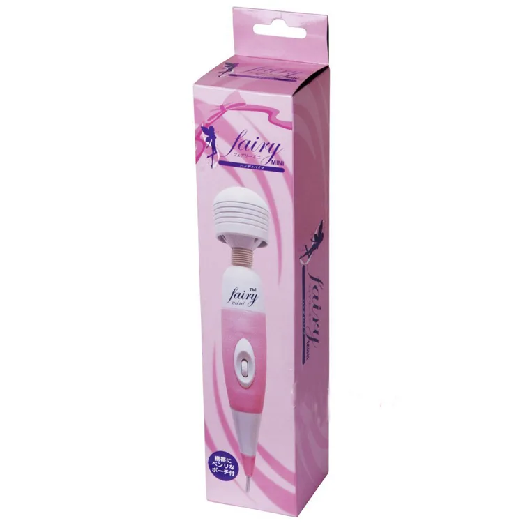 Fairy Mid-Sized G-Spot & Body Massage Vibrator — Beautiful Packaging and User-Friendly Care