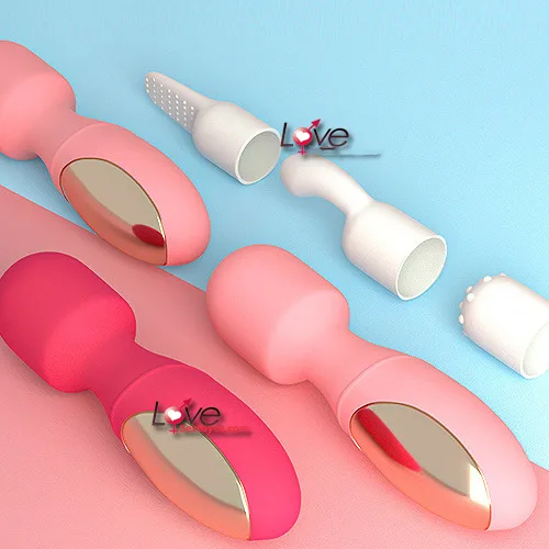 AV03A Mini Triple Head Female G-Spot Silicone Vibrator — hình 2