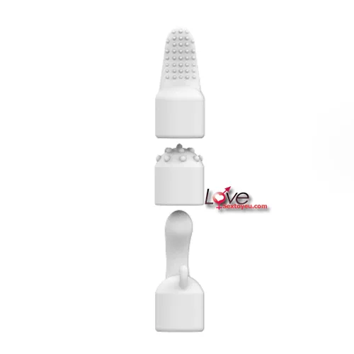 Mini Rechargeable G-Spot Vibrator with 3 Silicone Heads — hình 7