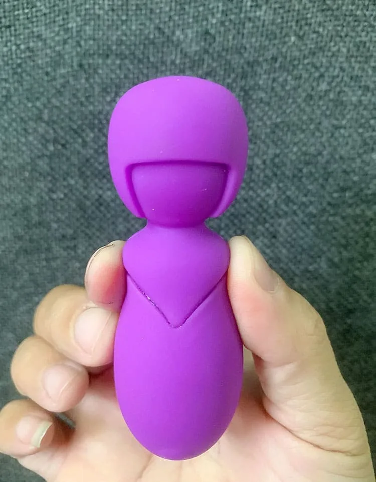 AV09B Mini Dildo Rabbit Vibrator Multi-Mode Intense — Waterproof & Travel-Friendly