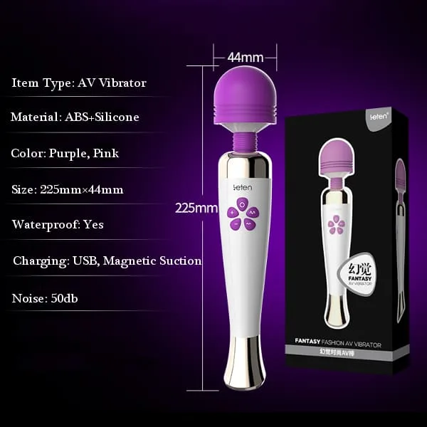 AV11A Handheld Rechargeable Powerful Female Pleasure — Powerful Features & Specifications