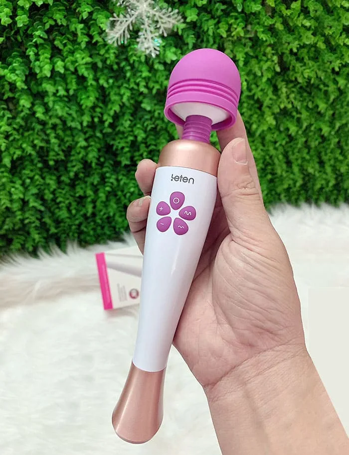 AV11A Handheld Rechargeable Powerful Female Pleasure — Silent Yet Strong for Discreet Enjoyment