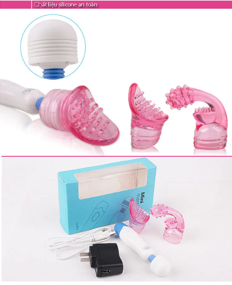 Louge LG 803 Mini Vibrator USB Rechargeable Strong Silicone — hình 6