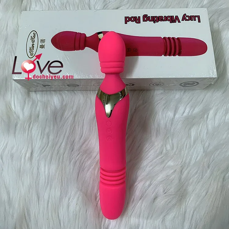 Multi-Function Dual-Head Vibrating Personal Massager