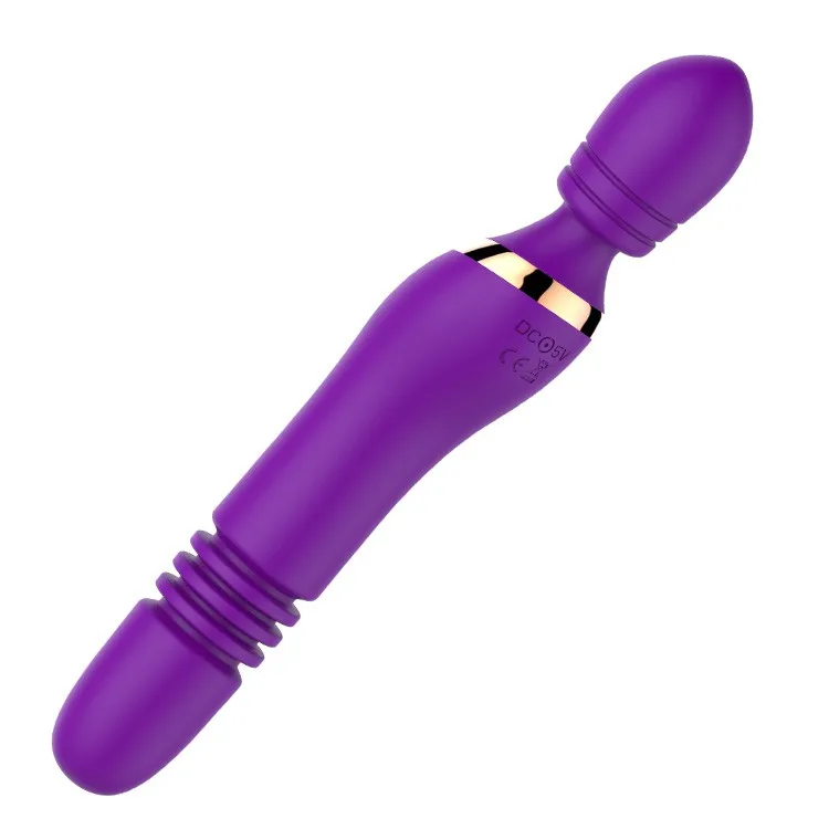 Lucy AV17B Dual-Action Vibrating Rotating Massage Stick — hình 2