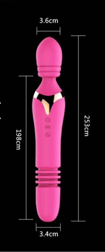 AV17B Dual Motor Love Massager Strong Vibration — Powerful Dual-Functionality for Maximum Pleasure