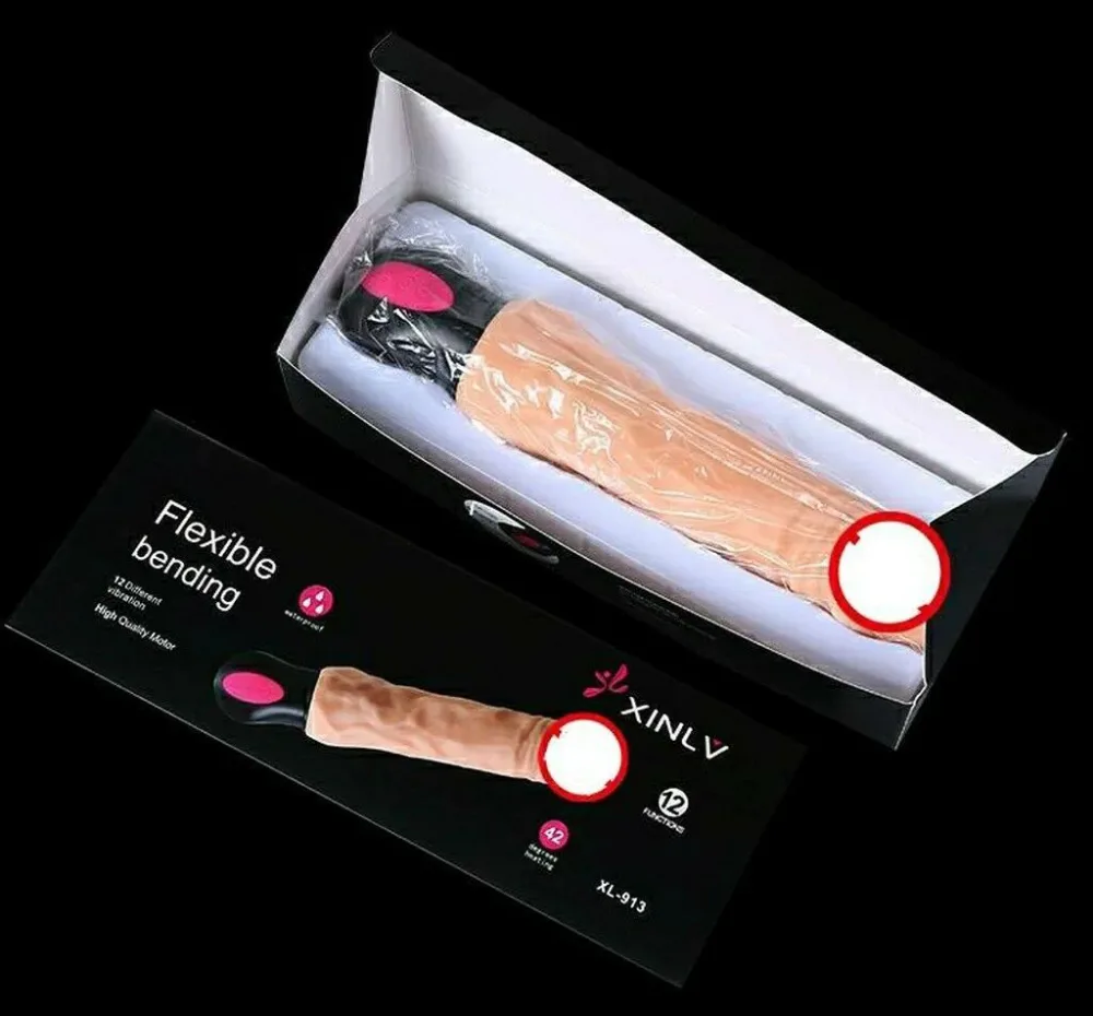 Heat Flexible Bending Dilbo Vibrator Strong Pulsation — Designed for Women and Couples