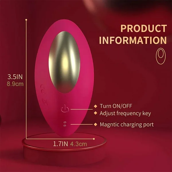 Remote Control Wireless Panty Vibrator 10-Speed Silicone — hình 4