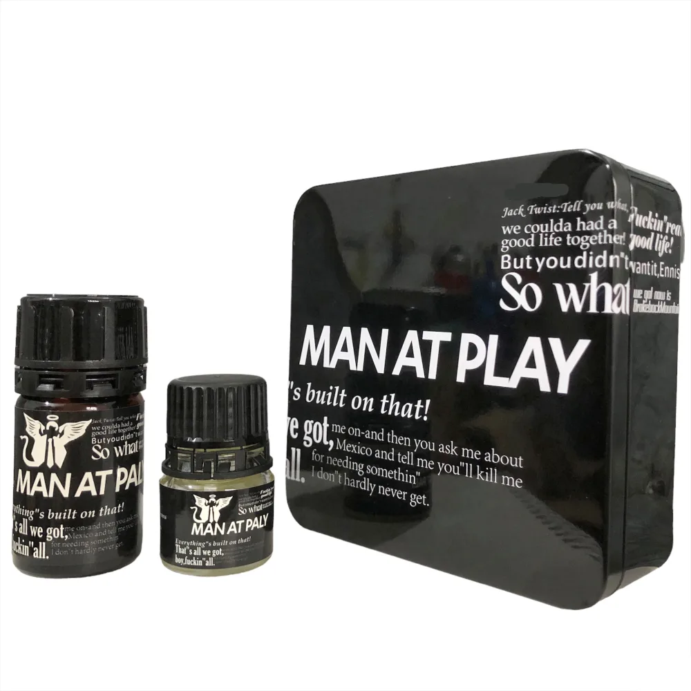 Man At Play Strong Black Popper Set 40ml + 20ml Bonus