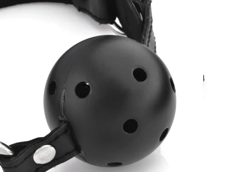 SHP1059 BDSM Ball Gag For Intense Sensory Control — Superior Quality and Design
