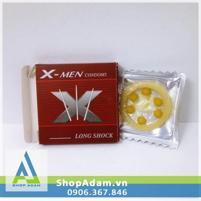 Bi Xmen Textured Condom for Enhanced Female Sensation