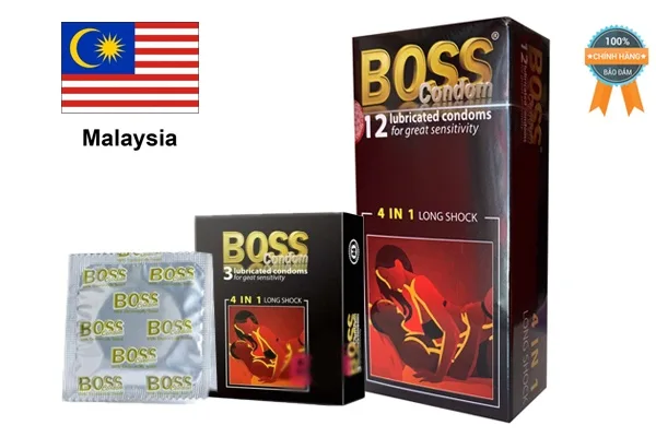 BOSS 4 in 1 Longshock Premium Latex Performance Condoms — Why Choose BOSS 4 in 1 Longshock Condom?