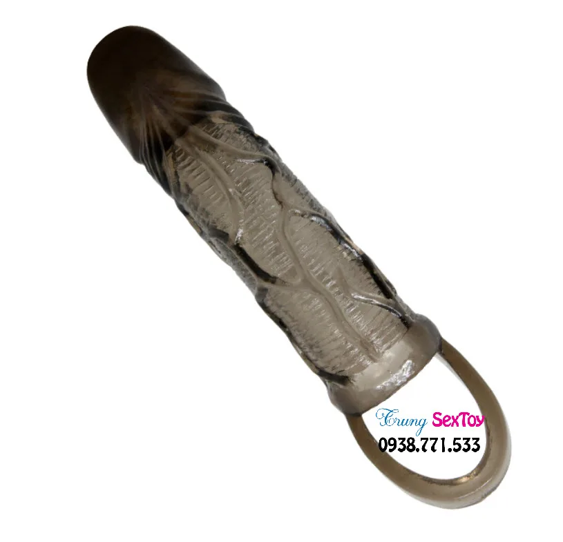 Strap-On Size Enhancer Condom for Longer Love — Secure Fit with Practical Strap Design