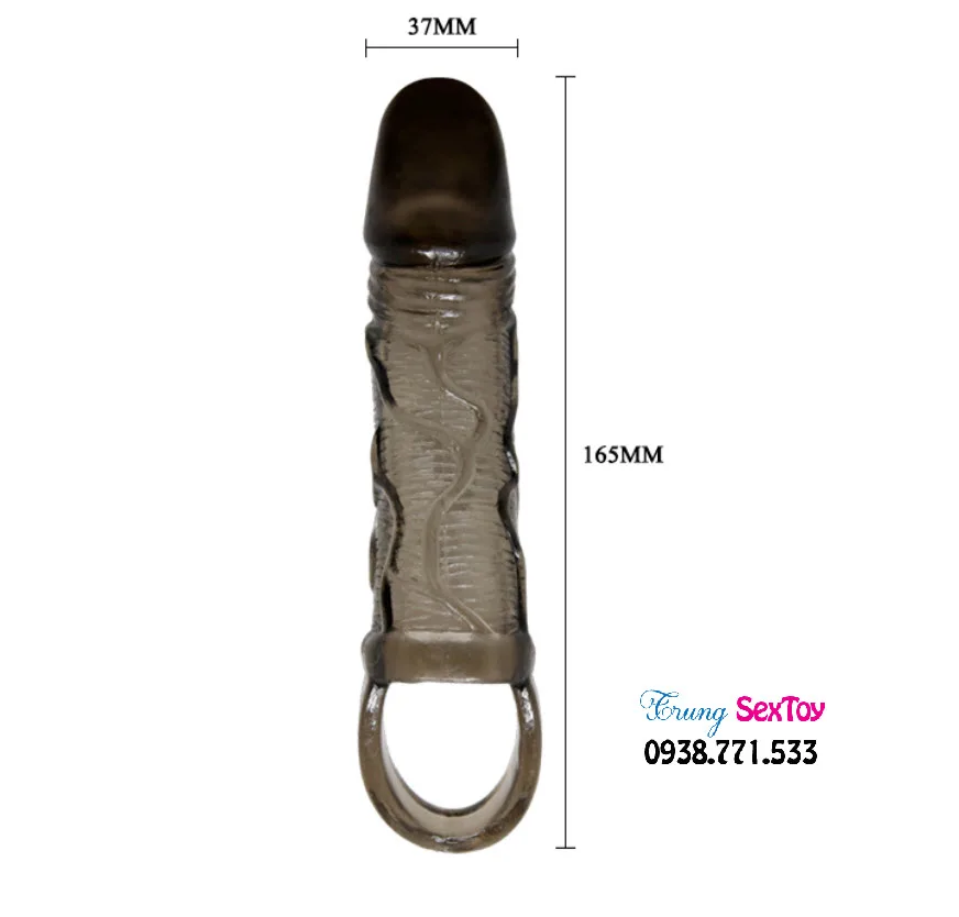 Strap-On Size Enhancer Condom for Longer Love — This innovative product ensures a snug fit that prevents
