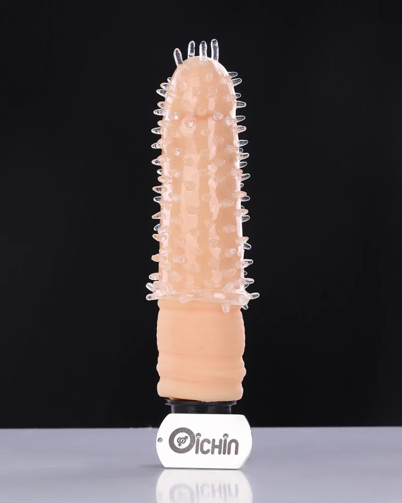 Crystal Shaped Spiked Condoms Set for Intense Pleasure — Crystal Clear Design for Visual and Physical Excitement
