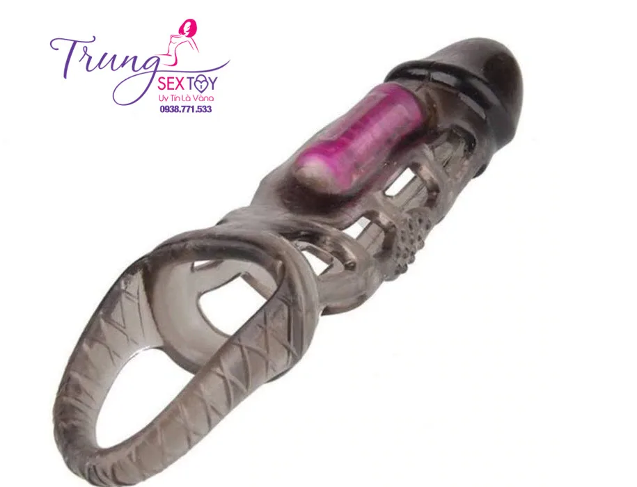 Vibrating Sized-Up Condom Perfect Solution For Better Sex — hình 4