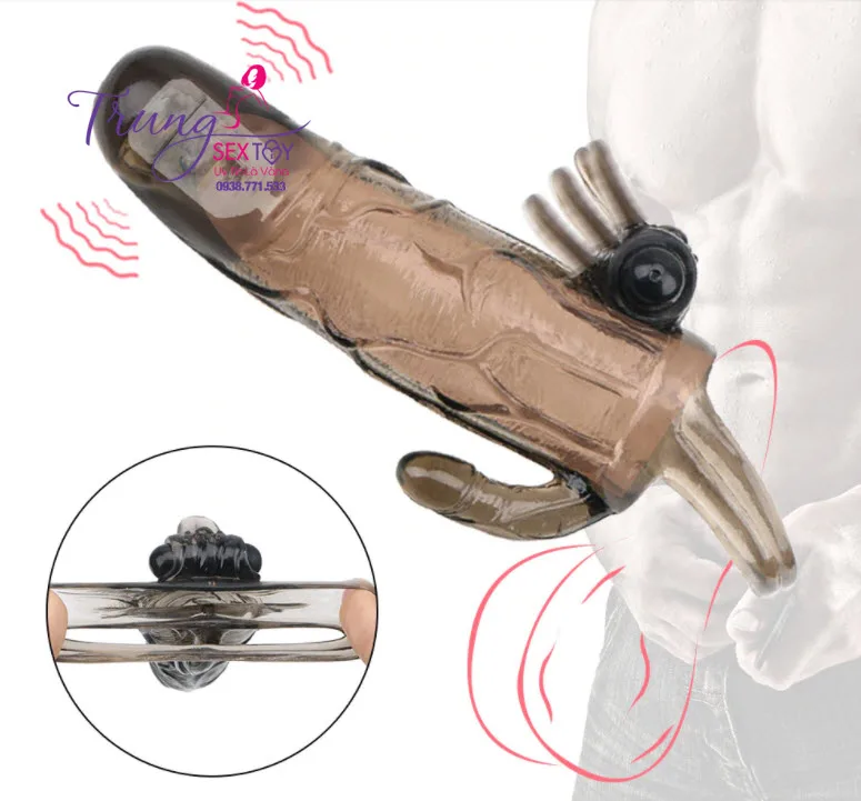 Double Head Vibrating Black Condom Enhance Pleasure — Key Features That Set This Product Apart