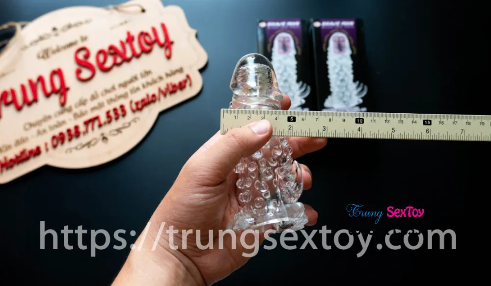 Brave Man Vibrating Penis Sleeve Delay Ejaculation — This innovative sheath condom is crafted to enhance